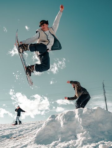 Deslizando pelas montanhas de Portugal: a emoção do snowboard